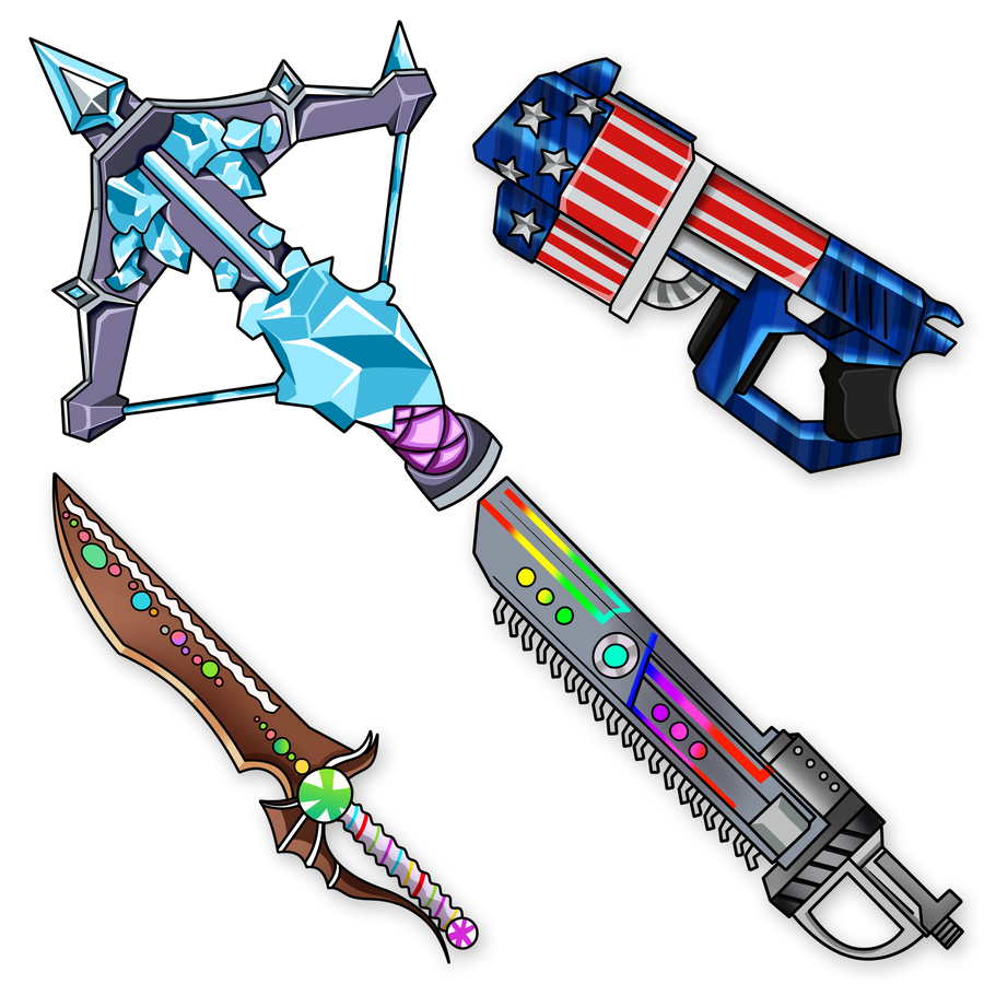 حزمة Amerilaser + Icepiercer + Chroma Saw + Chroma Gingerblade