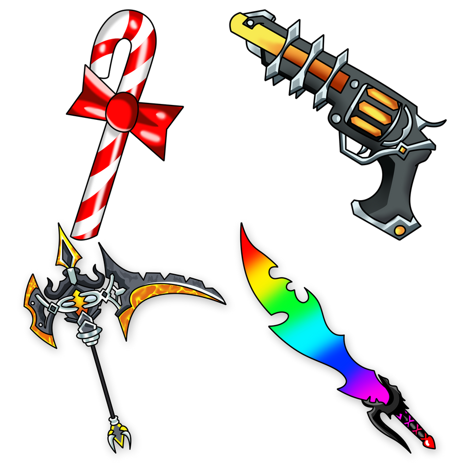 حزمة Candy + Hallowscythe + Chroma Heat + Hallow Gun