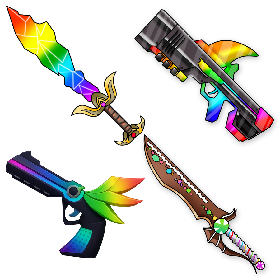حزمة Chroma Gingerblade + Chroma Gemstone + Chroma Shark + Chroma Darkbringer