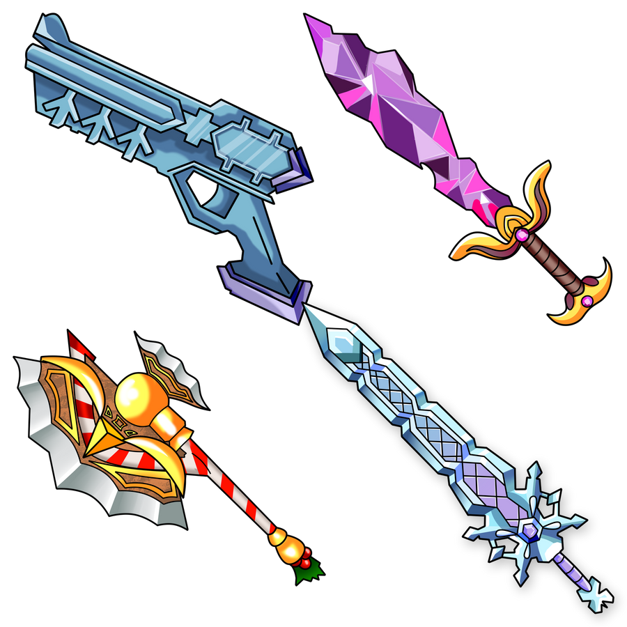 حزمة Gemstone + Icebeam + Iceflake + Logchopper