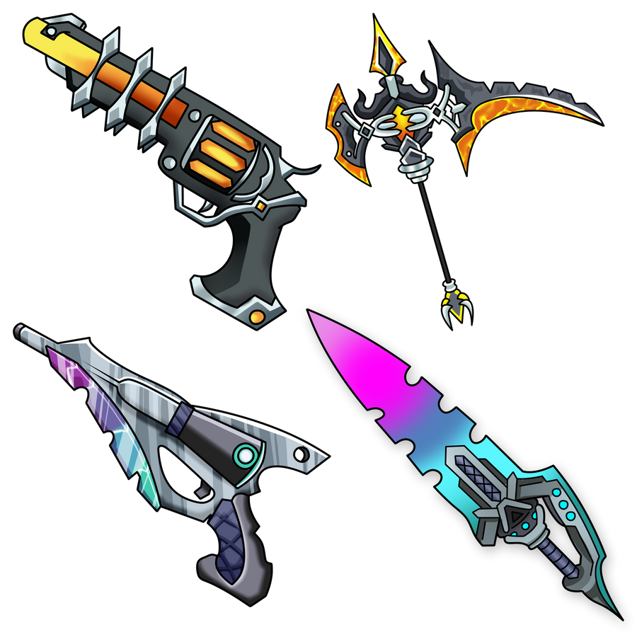 حزمة Hallowscythe + Hallow Gun + Plasmabeam + Plasmablade