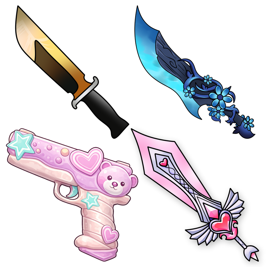 حزمة Heartblade + Treat + Corrupt + Flowerwood Knife