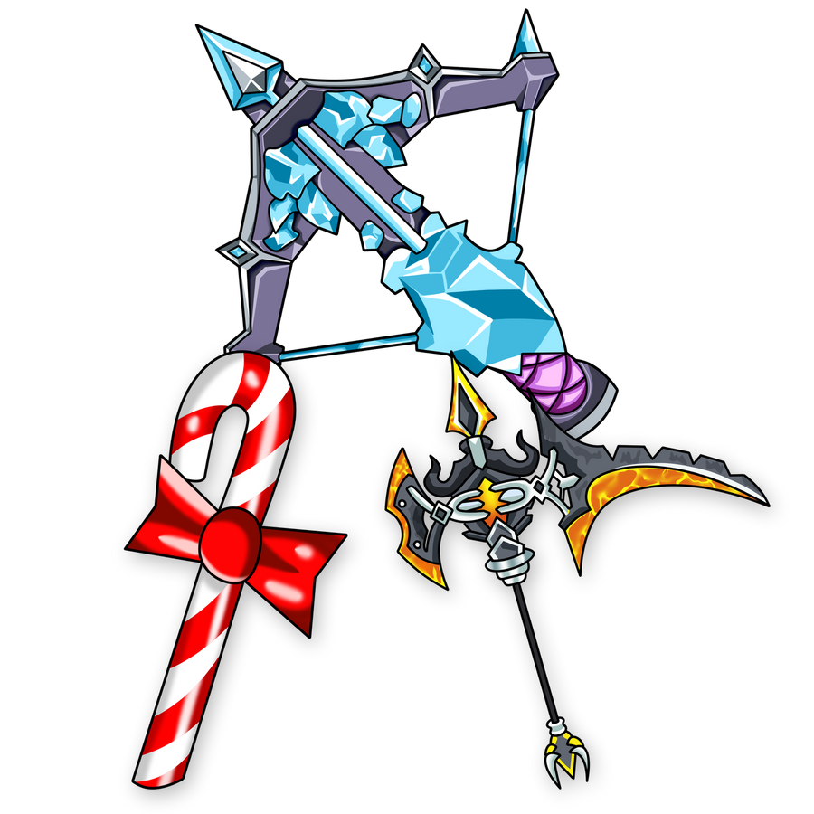 حزمة Icepiercer + Candy + Hallowscythe