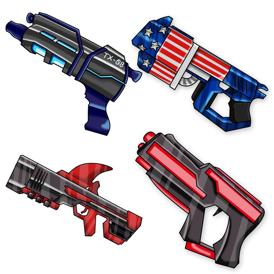 حزمة Laser + Blaster + Amerilaser + Shark