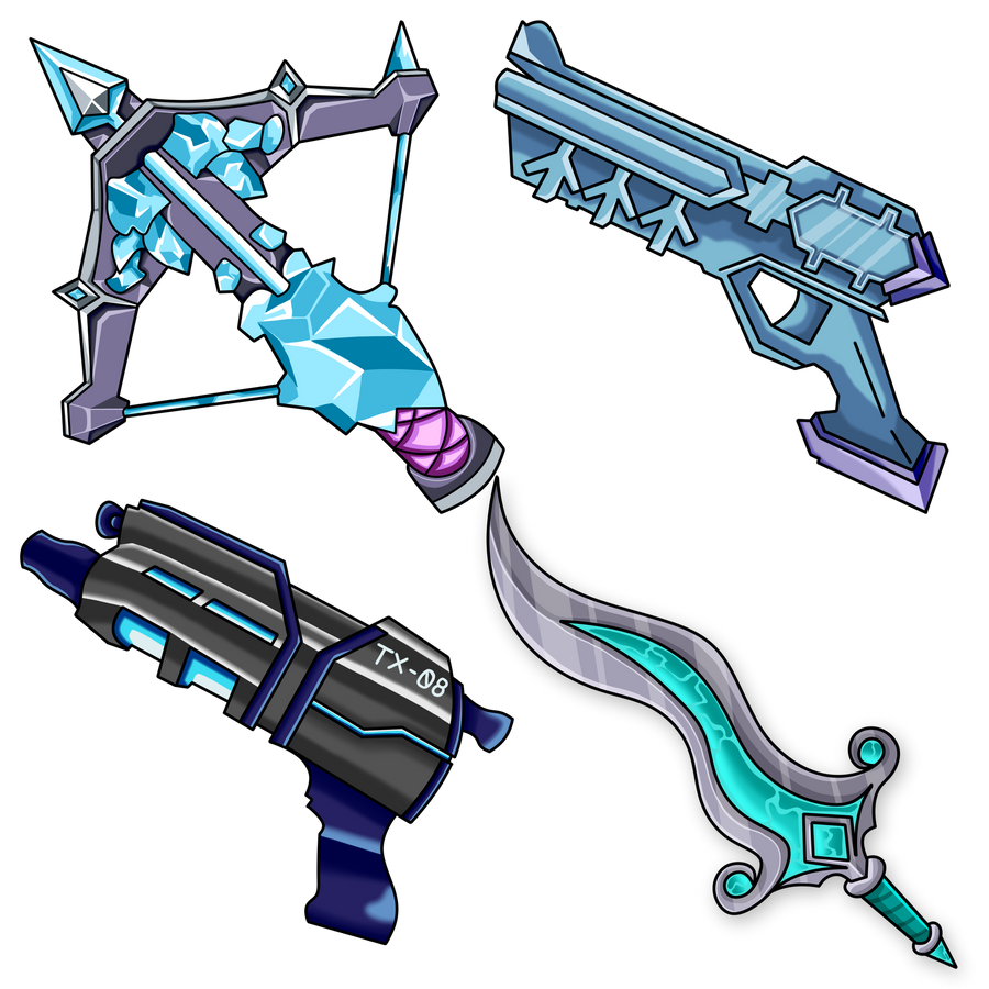 حزمة Phantom + Icepiercer + Icebeam + Blaster
