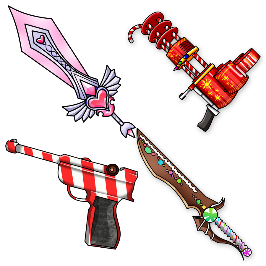 حزمة Sugar + Heartblade + Lugercane + Chroma Gingerblade