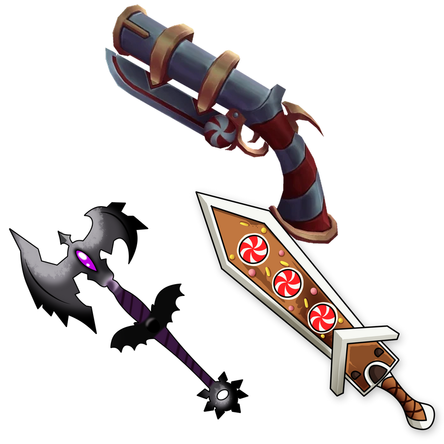 حزمة Swirly Blade + Swirly Gun + BattleAxe II