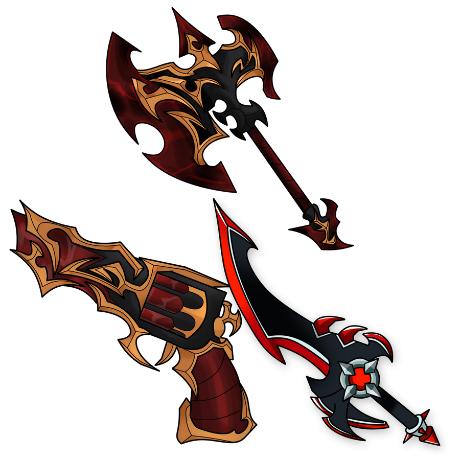 حزمة Vampire's Axe + Vampire's Gun + Vampire's Edge