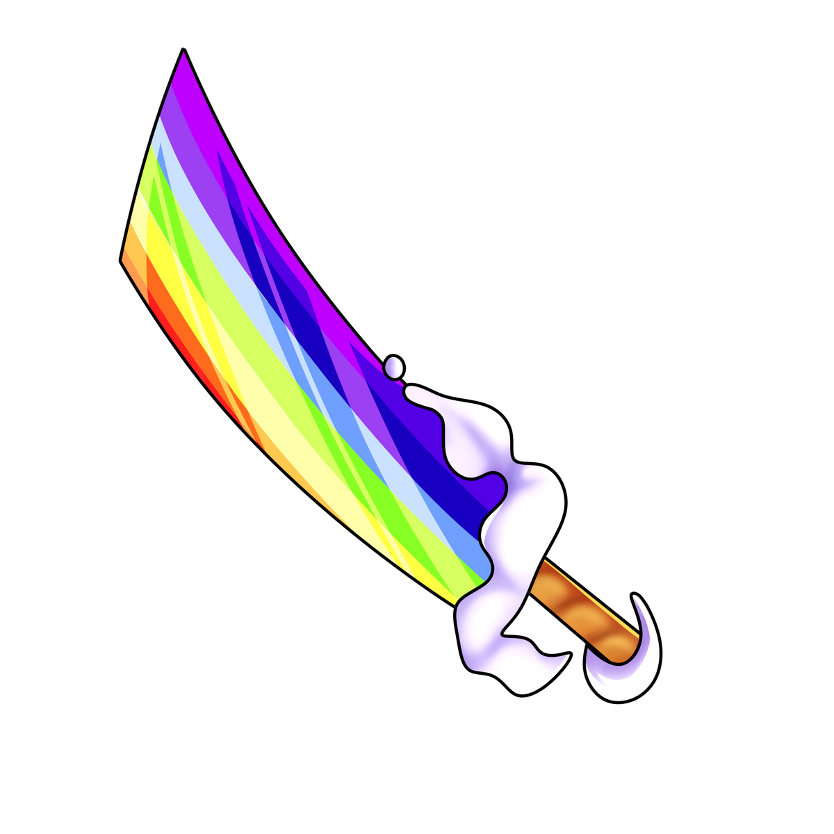rainbow knife MM2