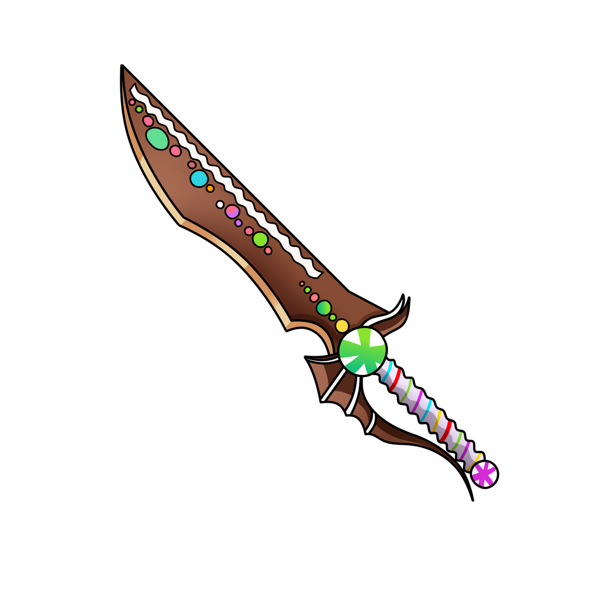 gingerblade knife MM2