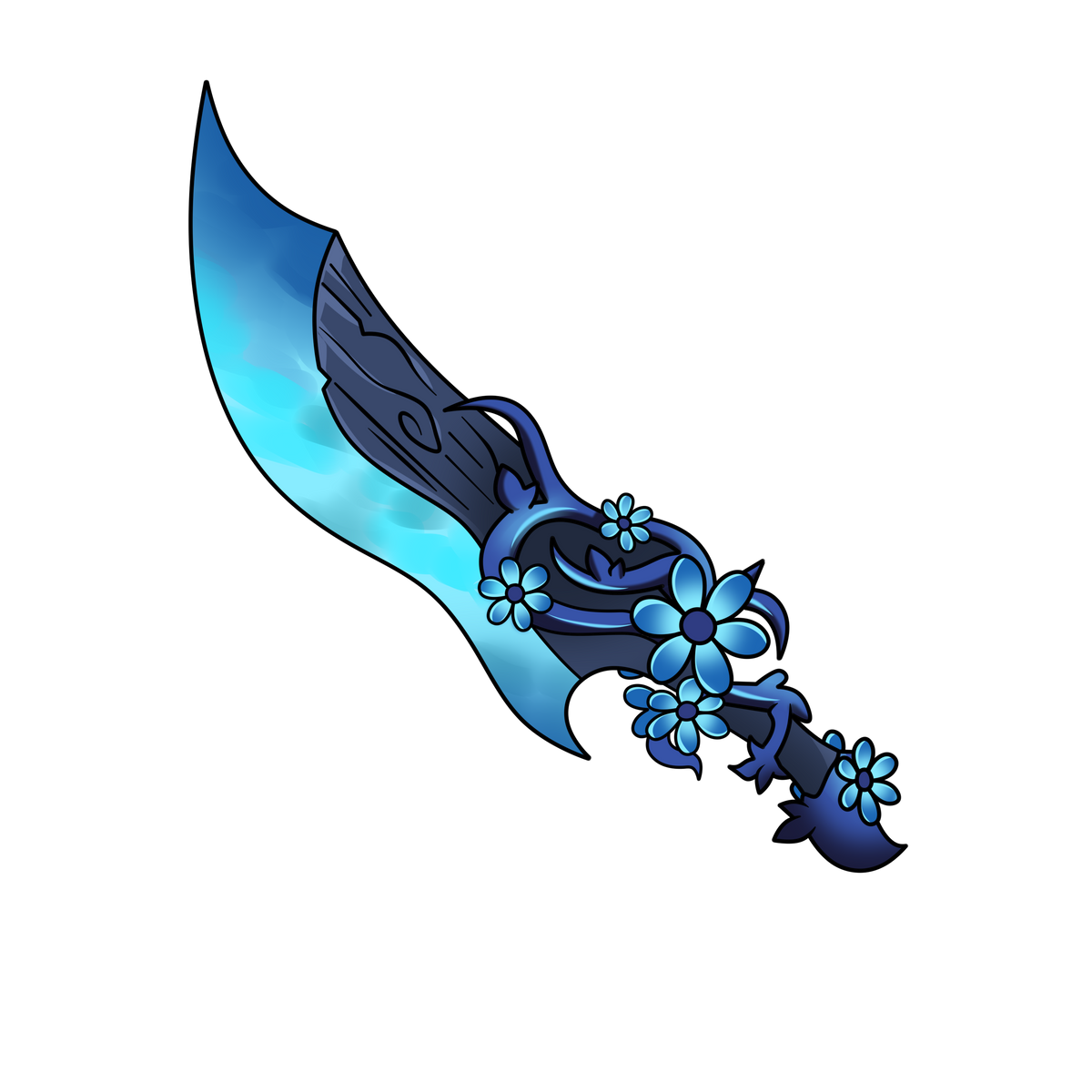 flowerwood knife MM2