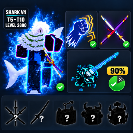 v4 قرش(full gear)
