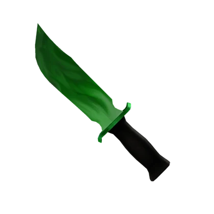 MM2 Green Fire Knife Roblox Murder Mystery 2