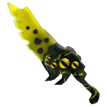 Yellow Seer MM2 Godly Knife Roblox Murder Mystery 2
